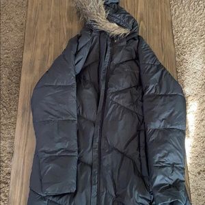 Columbia women’s xl long winter jacket